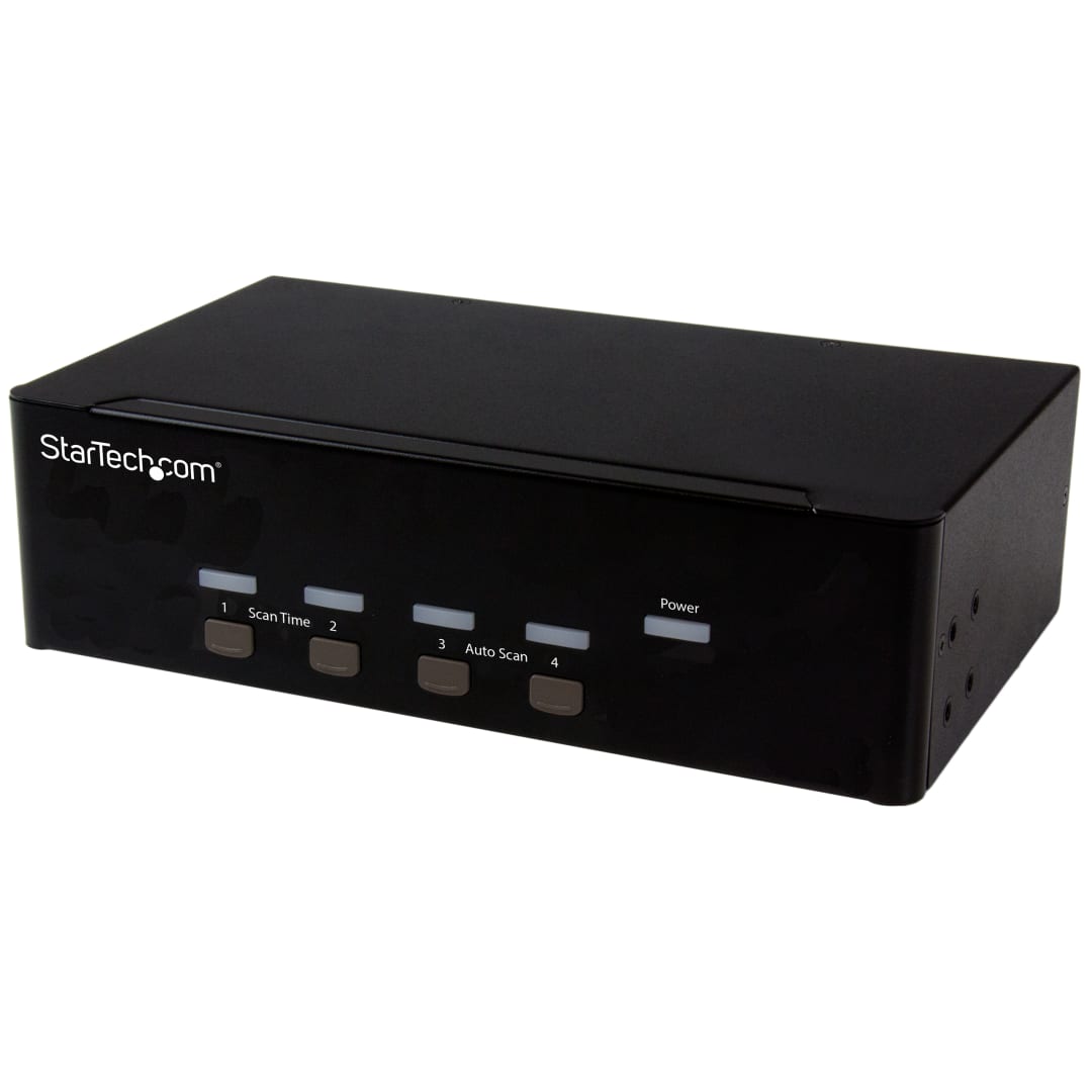 4 Port Dual VGA KVM Switch