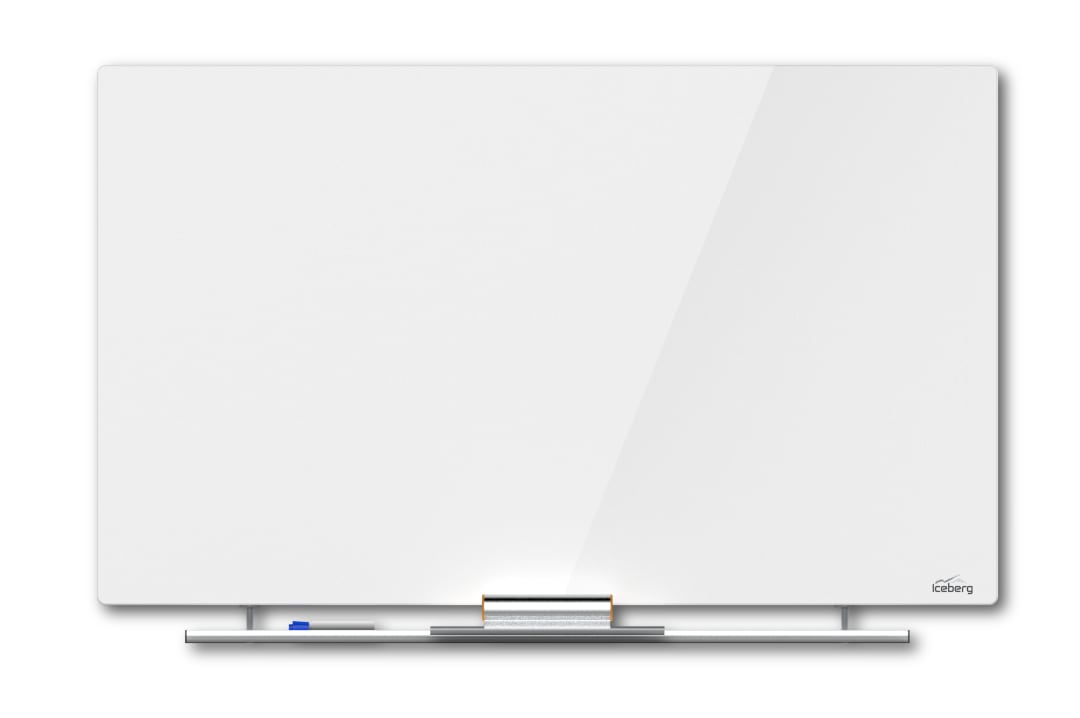 Clarity™ Magnetic Glass Dry Erase Board - 30"x50"