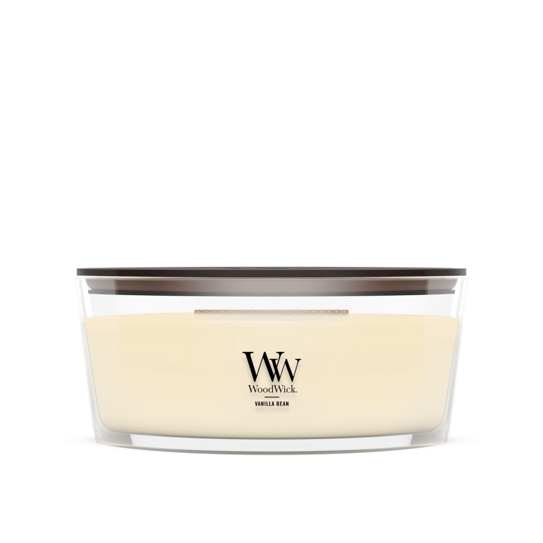 WoodWick Vanilla Bean Ellipse Candle
