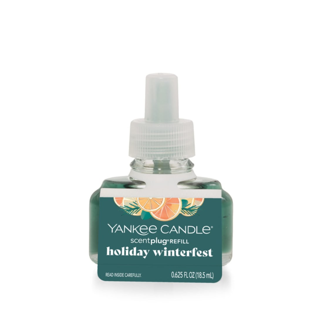 Yankee Candle Holiday Winterfest, ScentPlug® Refill with up to Up to 30 days of fragrance