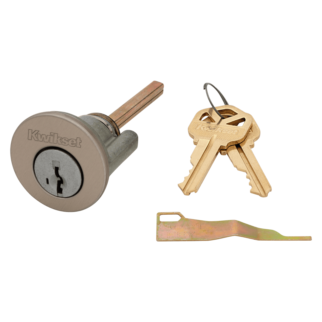 SmartKey Cylinder for 660 Deadbolt in Satin Nickel Finish