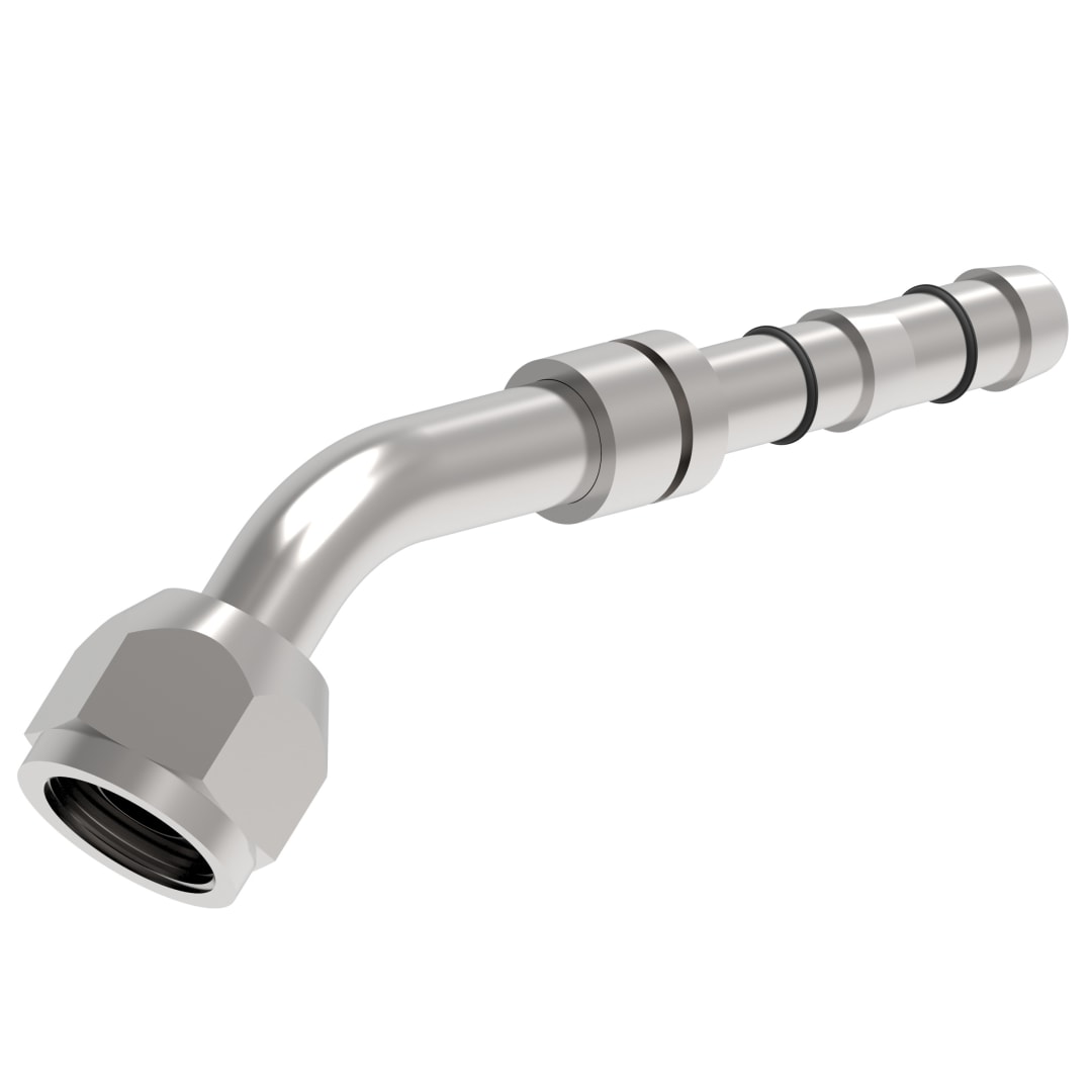 Aeroquip Coupling, Ff, O, 3/8, Pla (FJ3055-06-1012S)