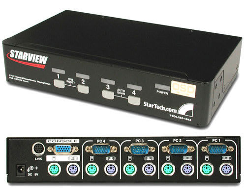 4 Port StarView KVM Switch with OSD