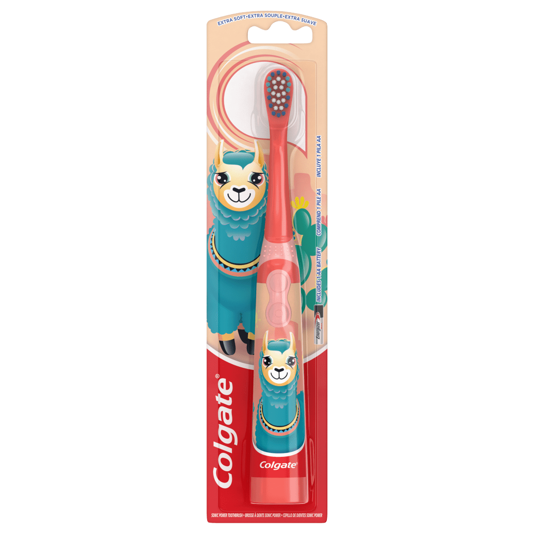 Colgate Kids Power Toothbrush, Llama, 1 Pack
