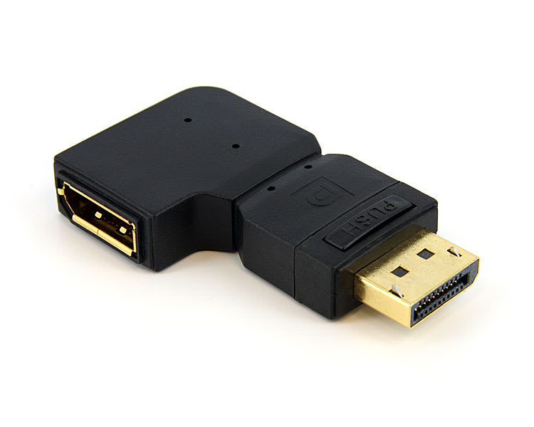 Right Angle DisplayPort Adapter