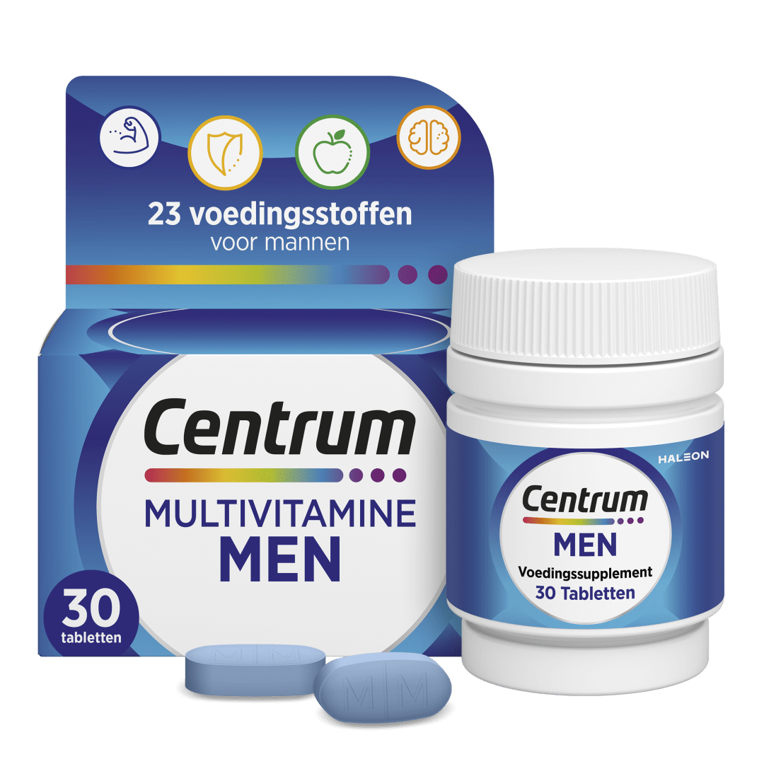 Centrum Men Multivitaminen   Tabletten, 30 stuks
