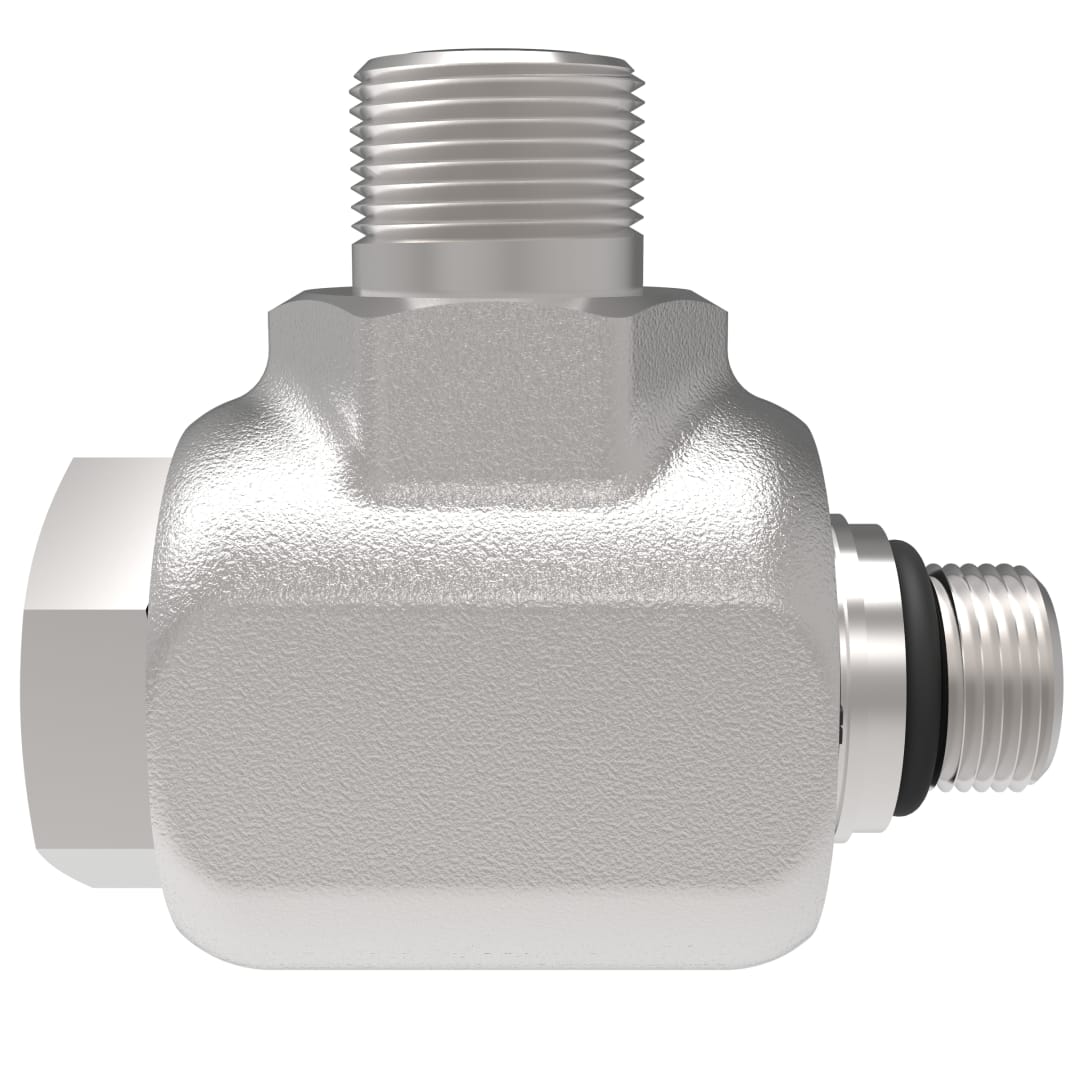 Aeroquip 1/2 MJIC 90° Live Swivel X 1/2 MJIC 5k