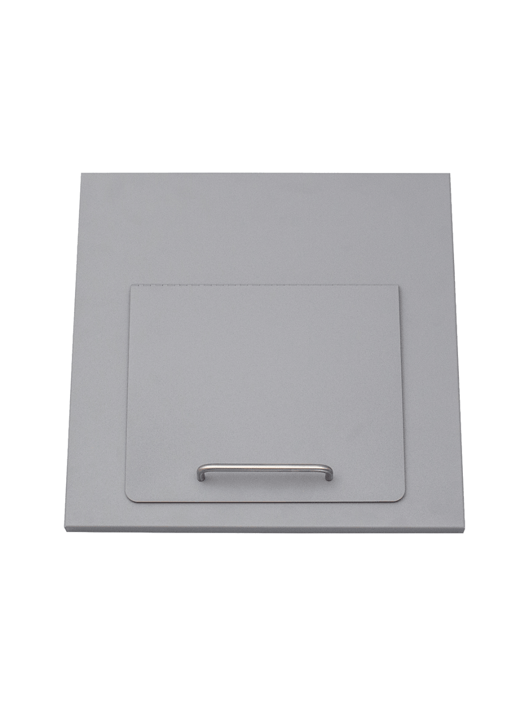  SPECTRUM - Single - Lid - Cube - Lift - Sandtex Silver