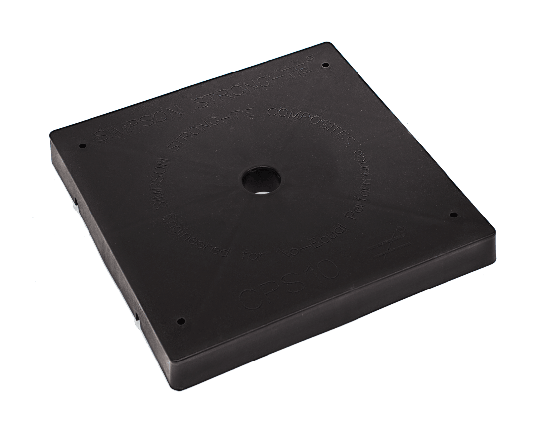 Simpson Strong-Tie CPS10 CPS Composite Plastic Standoff for 10x10