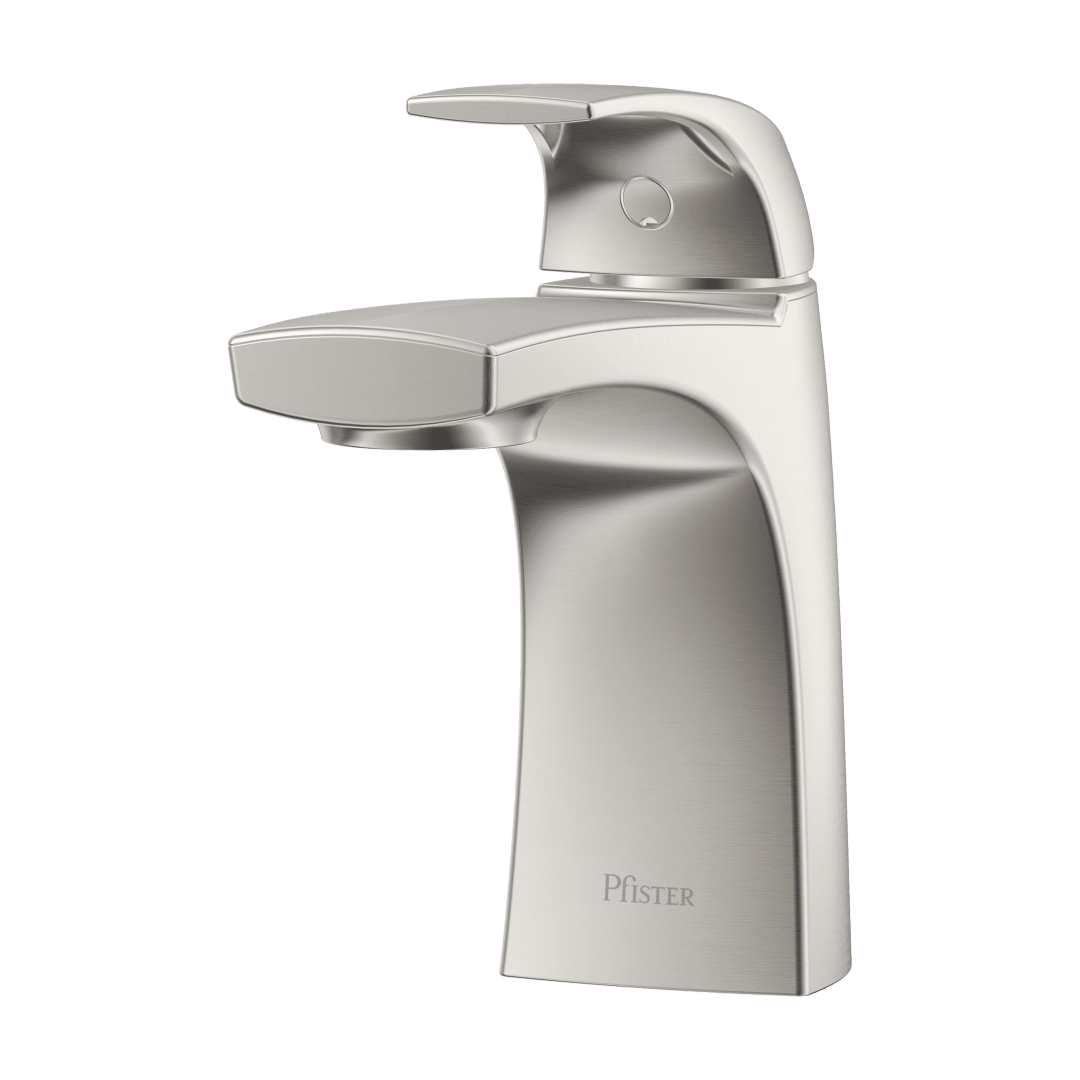 Karci Single Control 4" Centerset Bathroom Faucet in Spot Defense Brushed Nickel