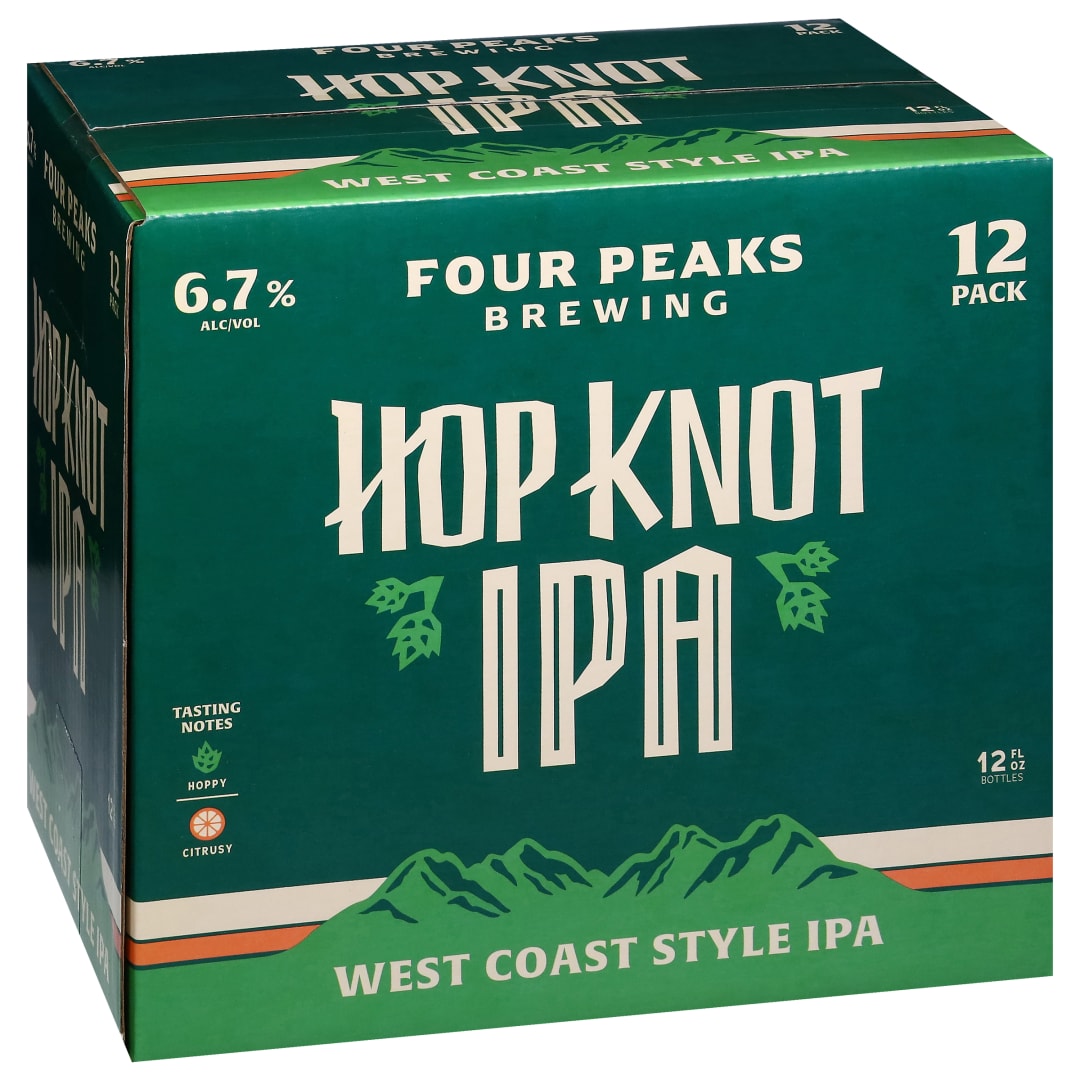 Four Peaks Brewing West Coast Style IPA Hop Knot Beer 12 - 12 fl oz Bottles