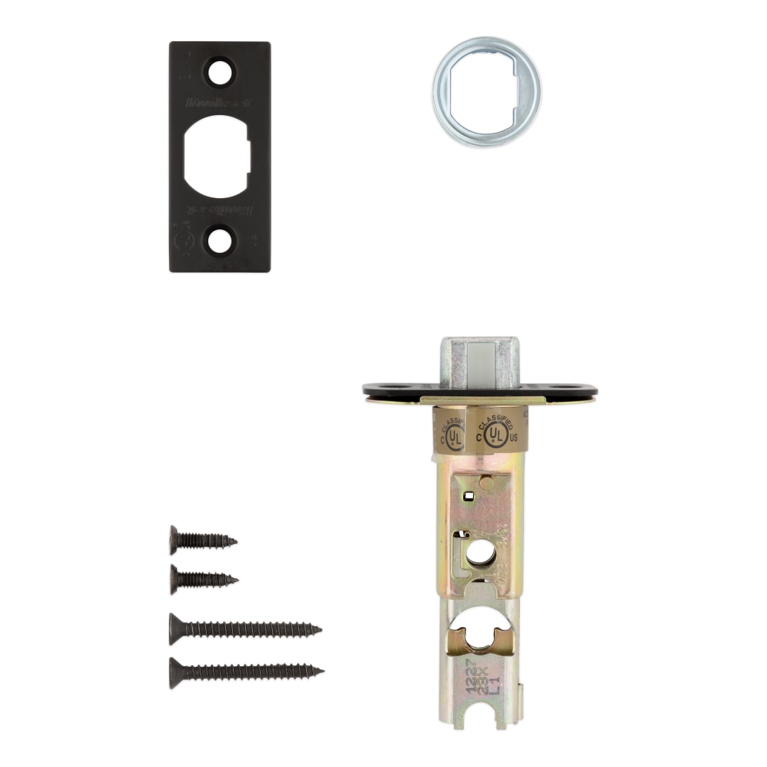 6-Way Adjustable FD Plain Latch for Matte Black or Venetian Bronze Finish