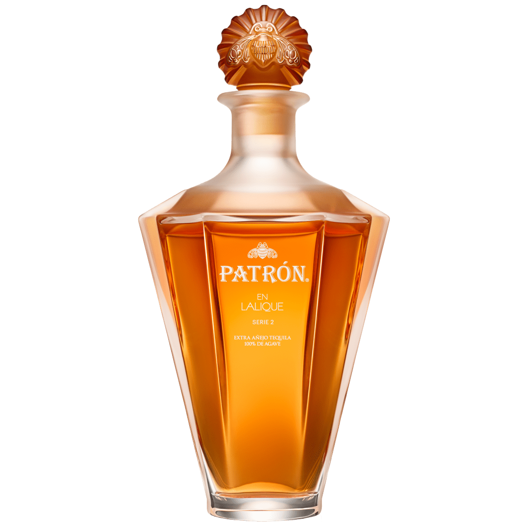 Patron En Lalique Limited Edition Extra Anejo Tequila 40% 750mL