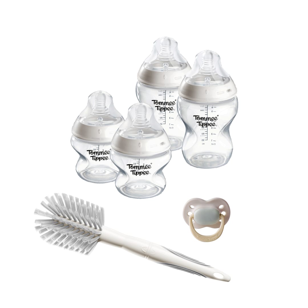 NS PP Bottle Newborn Set Clear
