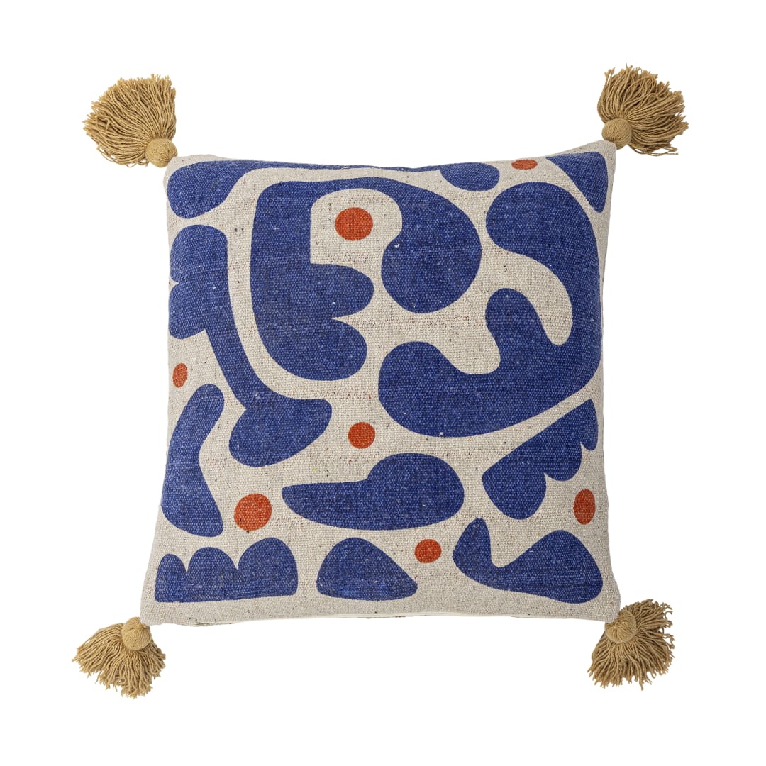 82062683 - Eviaya Cushion, Multi, Mixed Fibres STOCK: 300