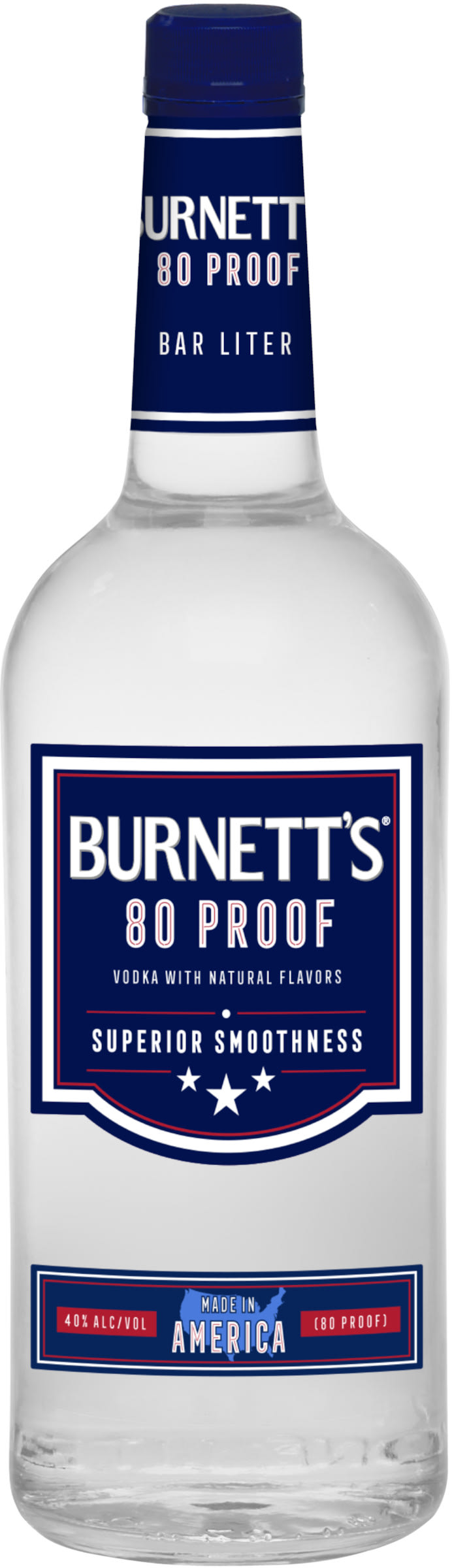 Burnett's Vodka 80 proof