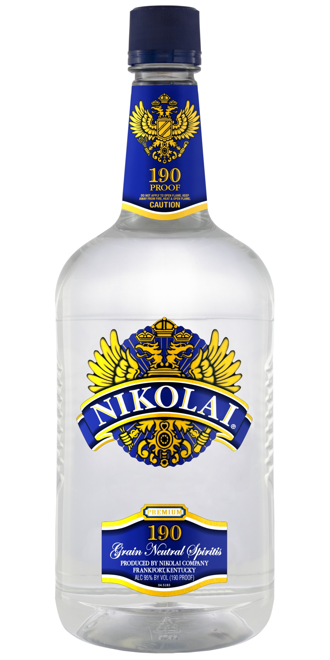 Nikolai Grain Neutral Spirits 1.75l 190 Proof