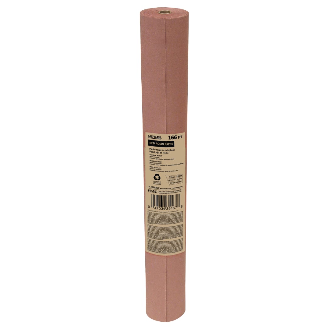 Easy Mask® Red Rosin Paper, 35"x166'