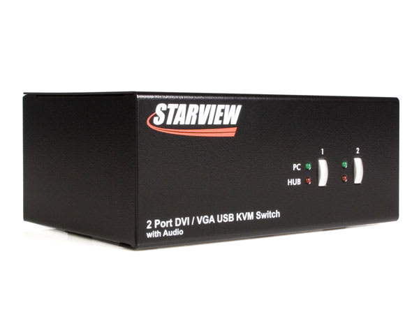 2 Port DVI/VGA USB KVM Switch