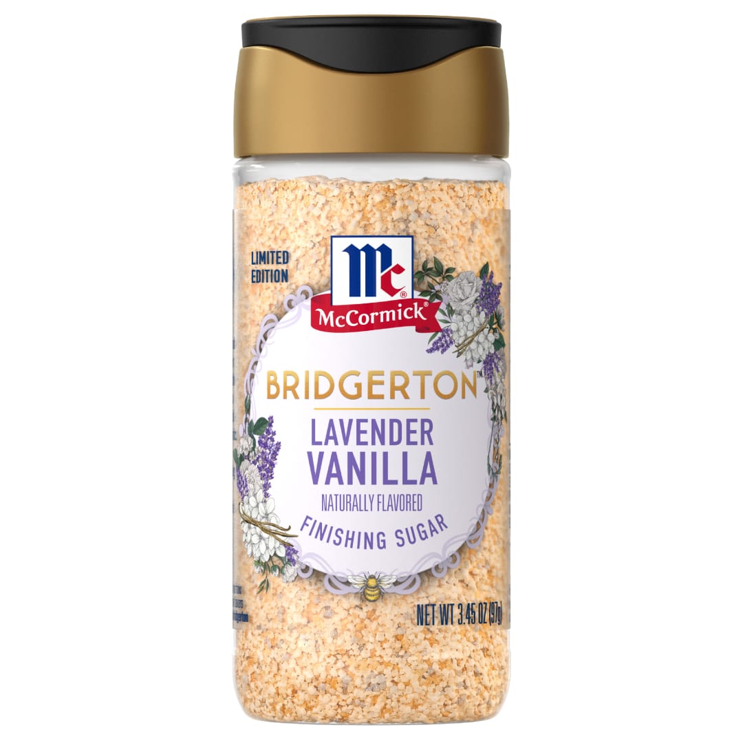 McCormick® Lavender Vanilla Finishing Sugar, 3.45 oz