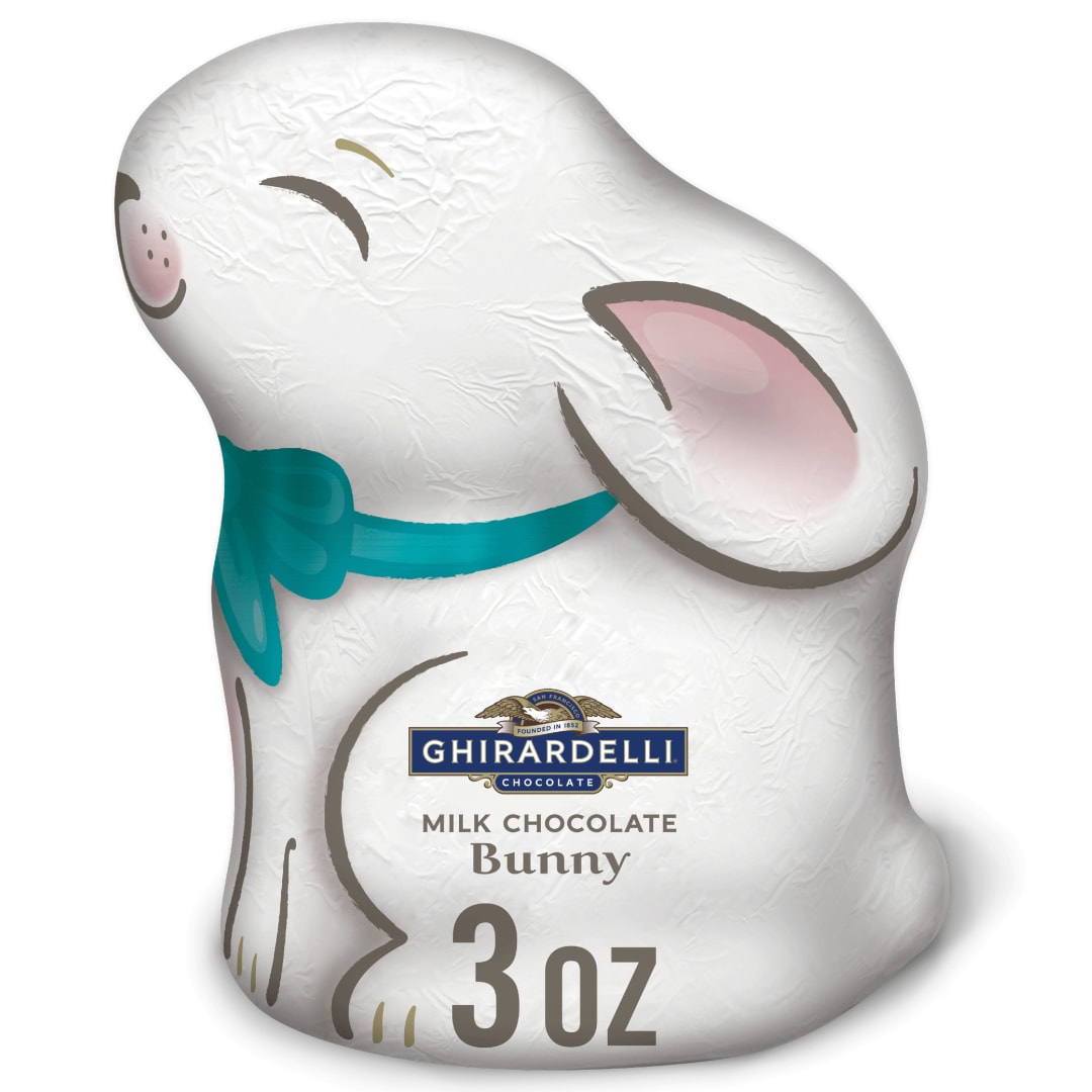 GHIRARDELLI Milk Chocolate Hollow Bunny, 3 oz