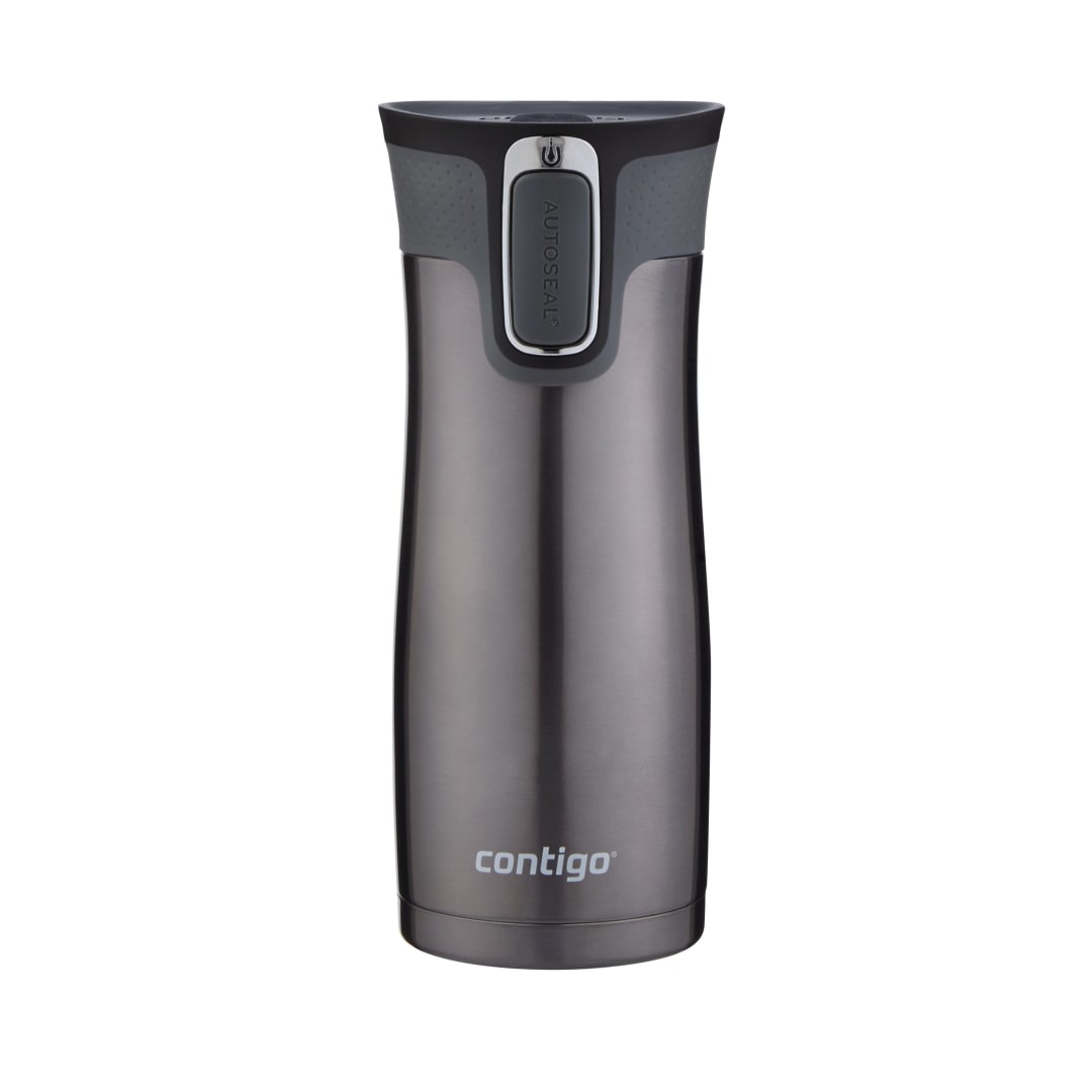 Contigo® West Loop Stainless Steel Travel Mug with AUTOSEAL® Lid, Gun Metal, 20 oz