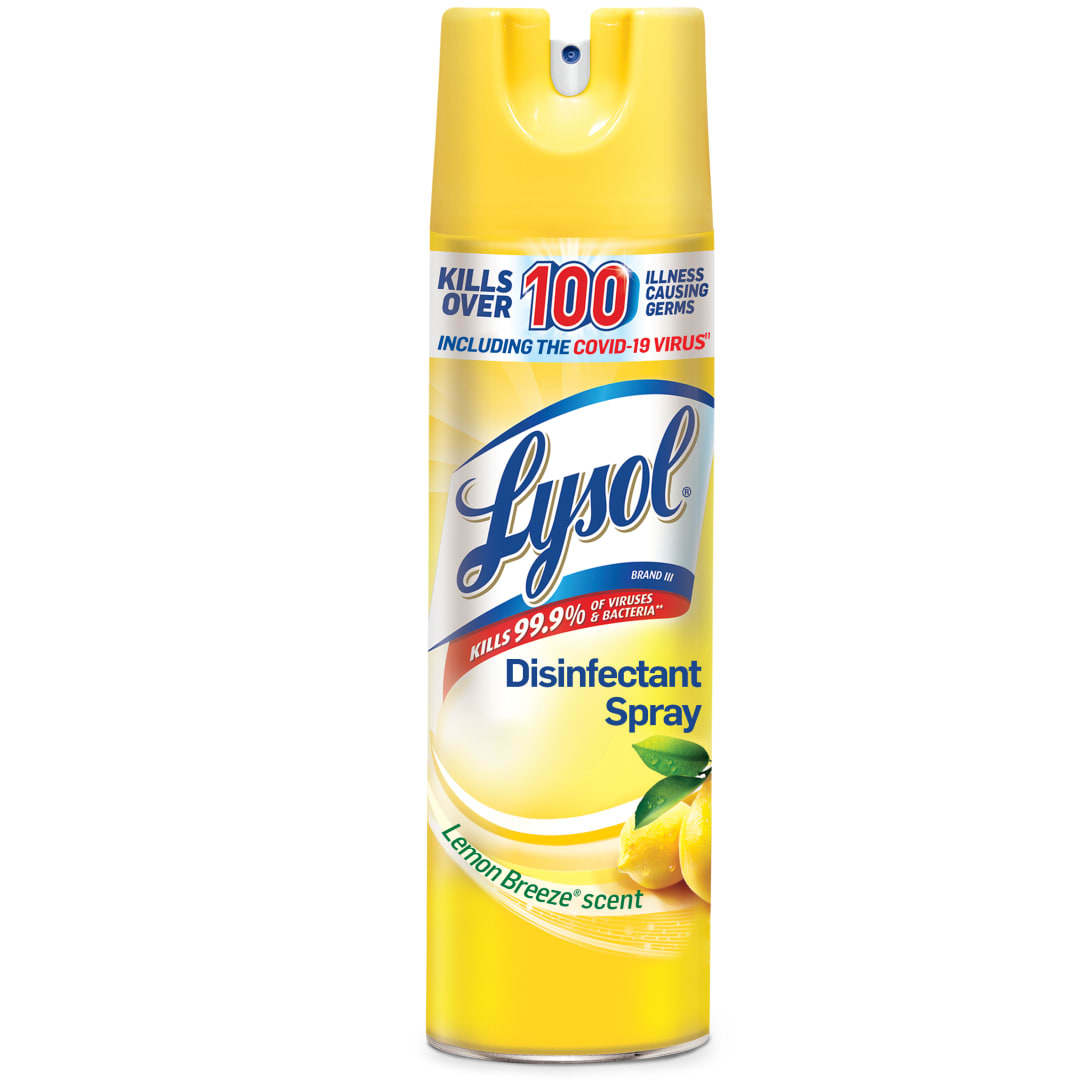 LYSOL® Disinfectant Spray - Lemon Breeze 12/19 FL oz.