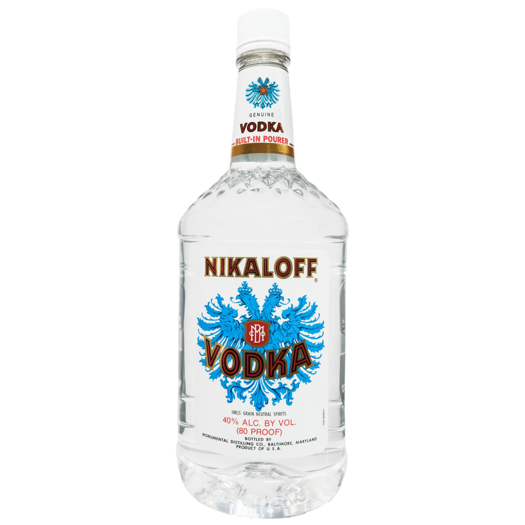 Nikaloff Vodka 1.75l 80 Proof