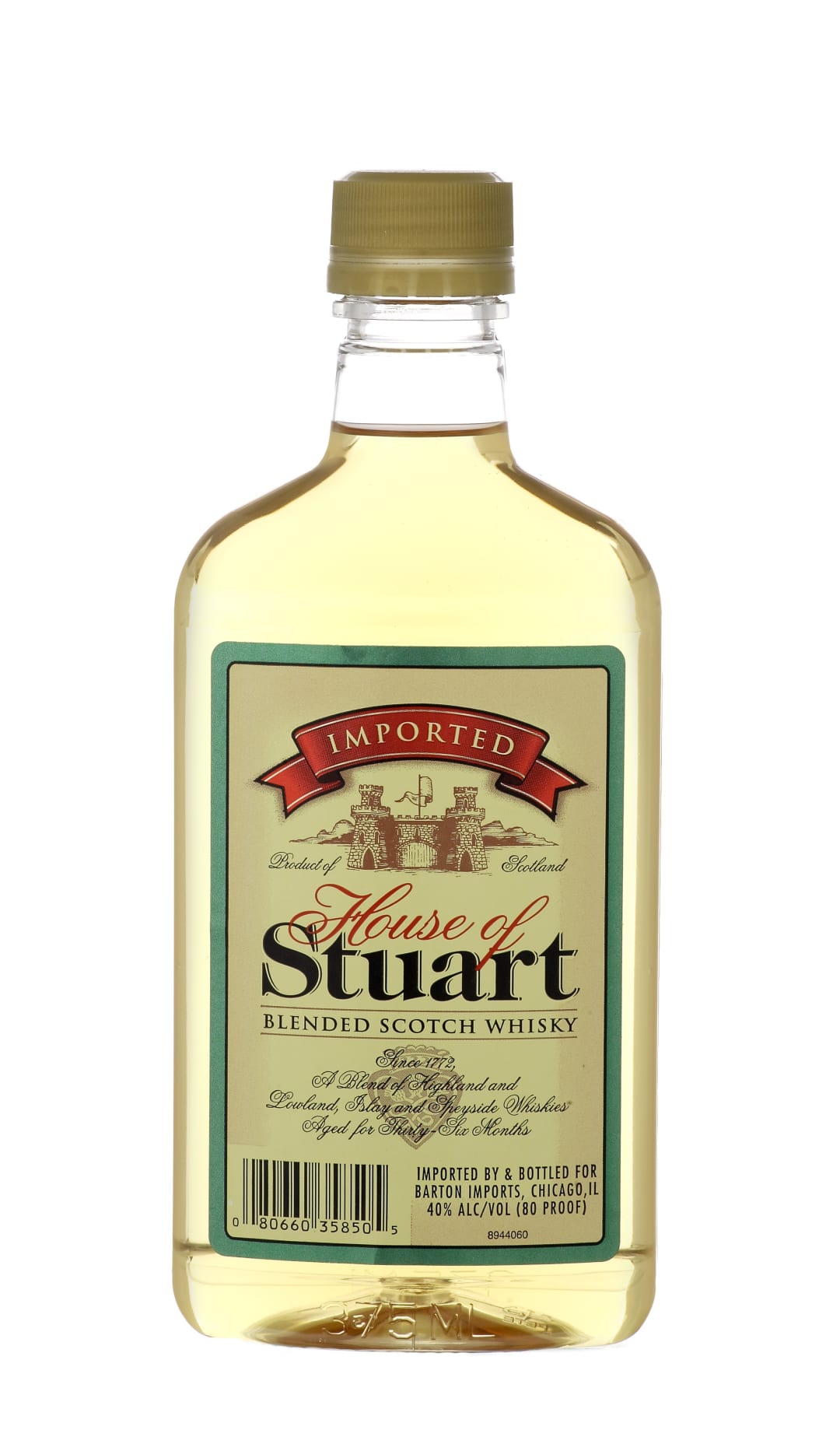 House Of Stuart Blended Scotch Whiskey 375ml 80 Proof
