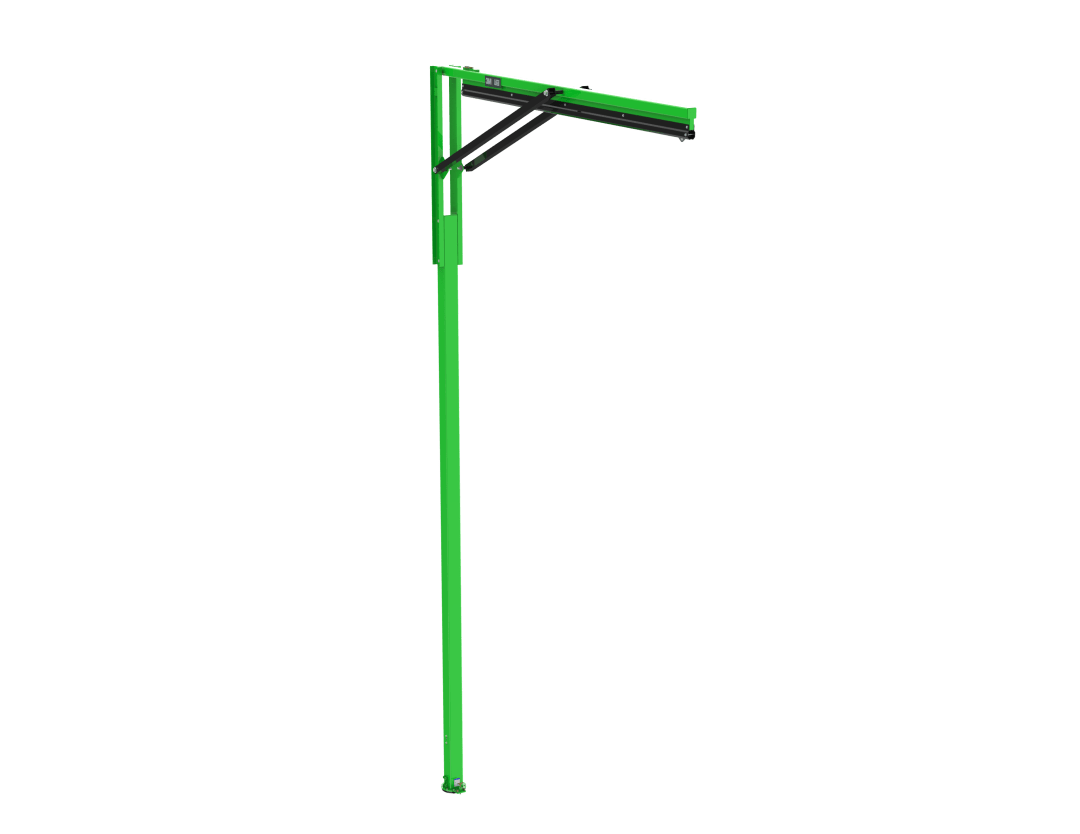 3M™ DBI-SALA® FlexiGuard™ M200 Modular Jib Semi-Fixed Height Mast Anchor, 1 User, 7.6–9.1m Height, 4.6m Width, 8530901