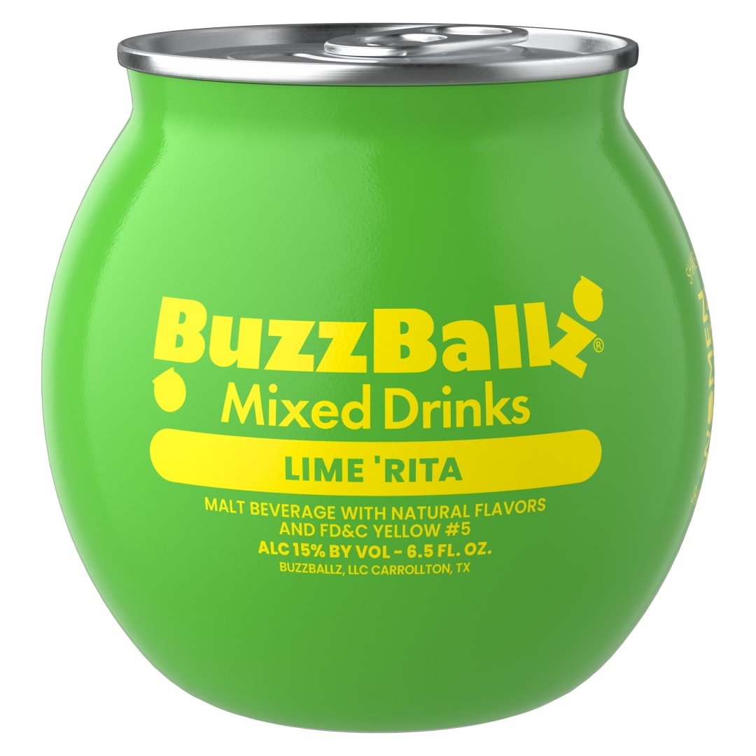BuzzBallz Lime Rita Malt Beverage 6.5oz 30 Proof