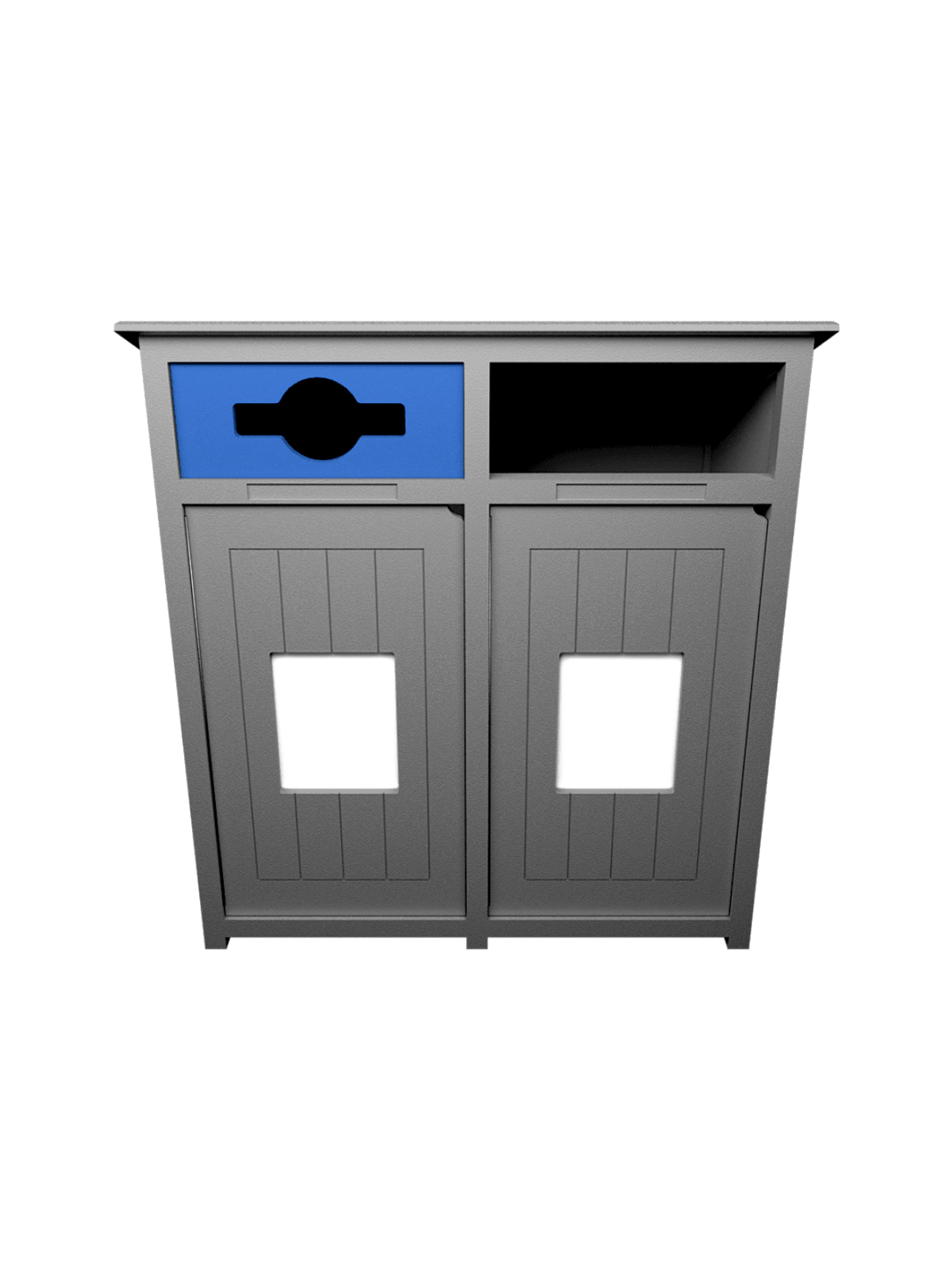  AURA - Double - Unit - Mixed-Full - Grey-Blue