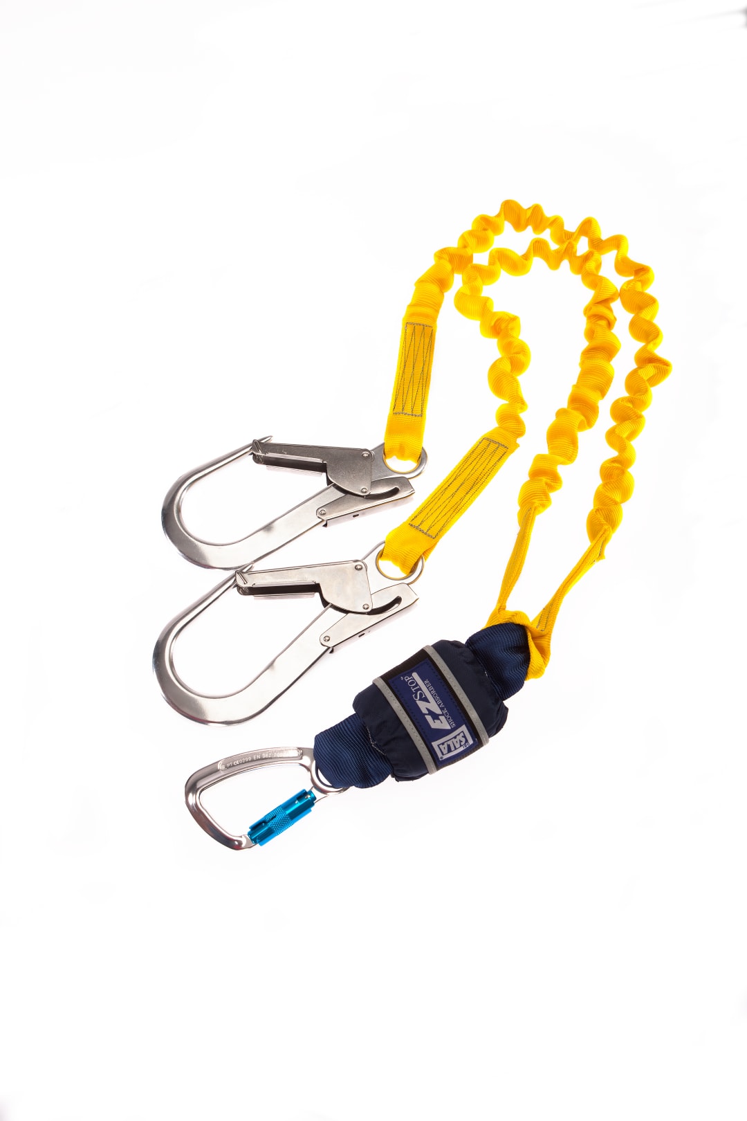 3M™ DBI-SALA® EZ-Stop™ Uzayabilen Şok Emicili Lanyard, Elastik Dokumalı, Çift Ayaklı, 2,00 m, 1246557