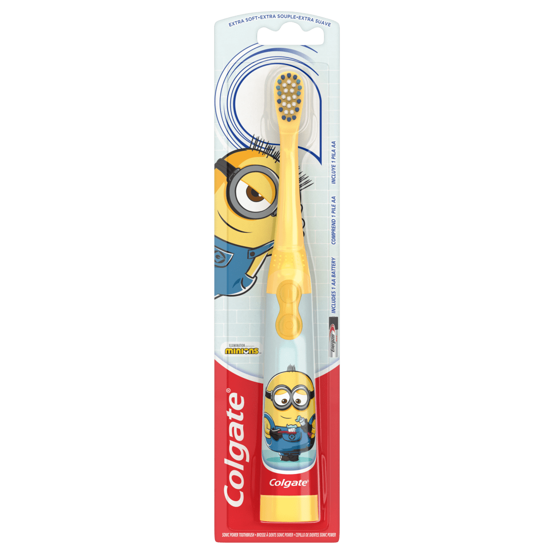 Colgate Kids Power Toothbrush, Minions, 1 Pack