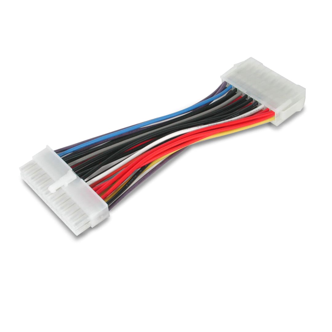 6 inch 20 to 24 Pin M/F ATX Power Supply