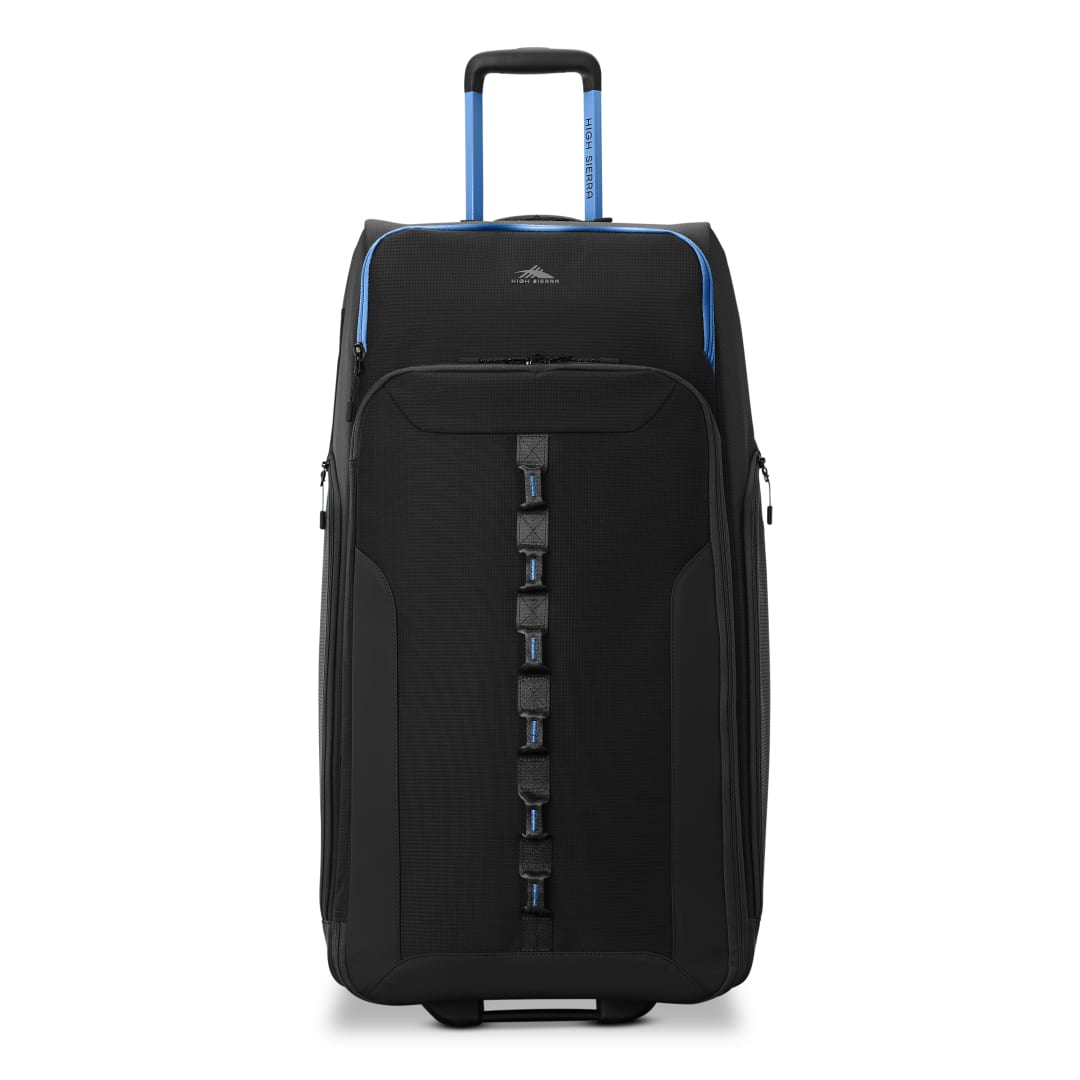 Hi-Life Large Wheeled Duffel - Black/Blue