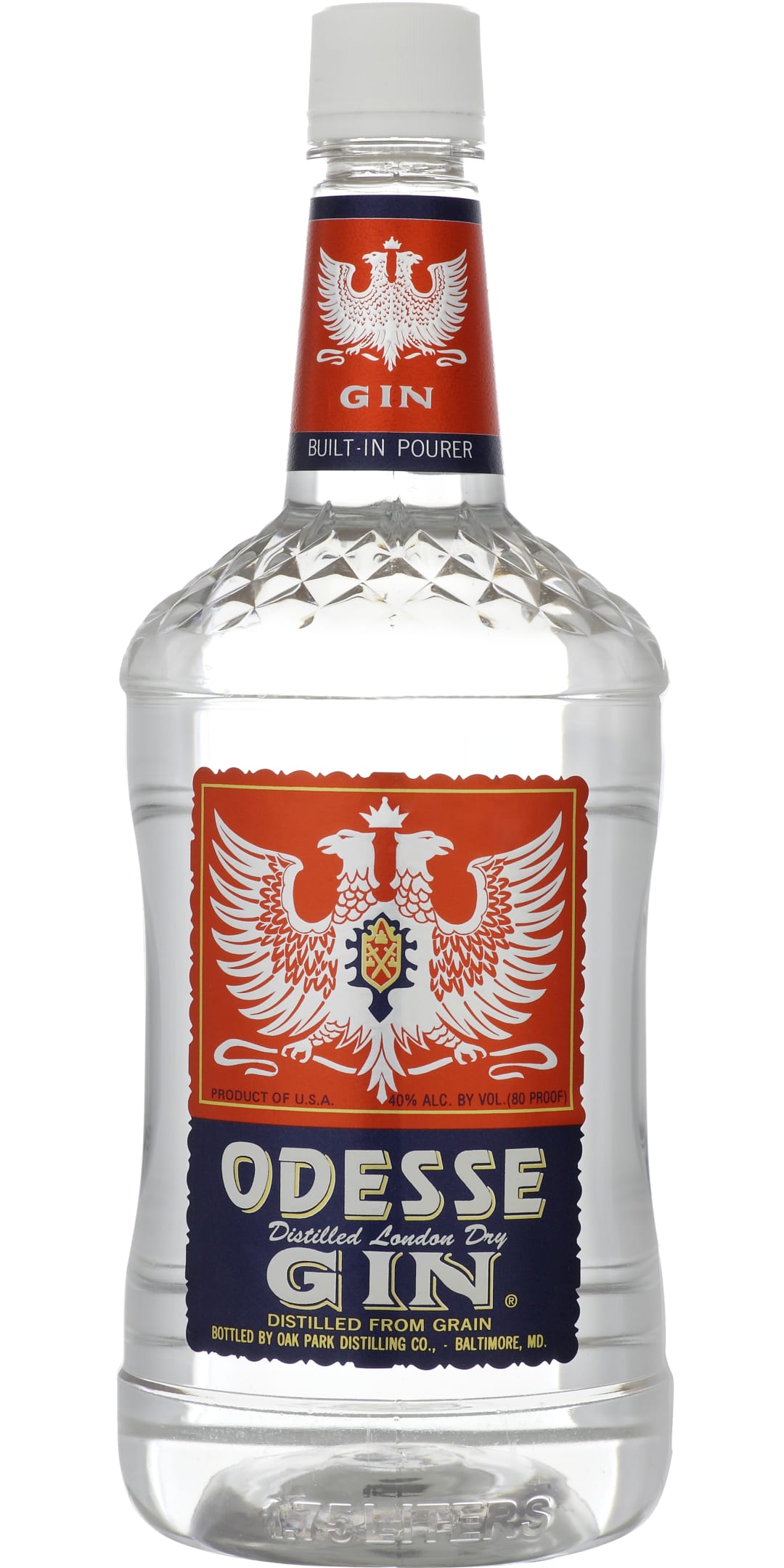 Odesse Dry Gin 1.75l 80 Proof