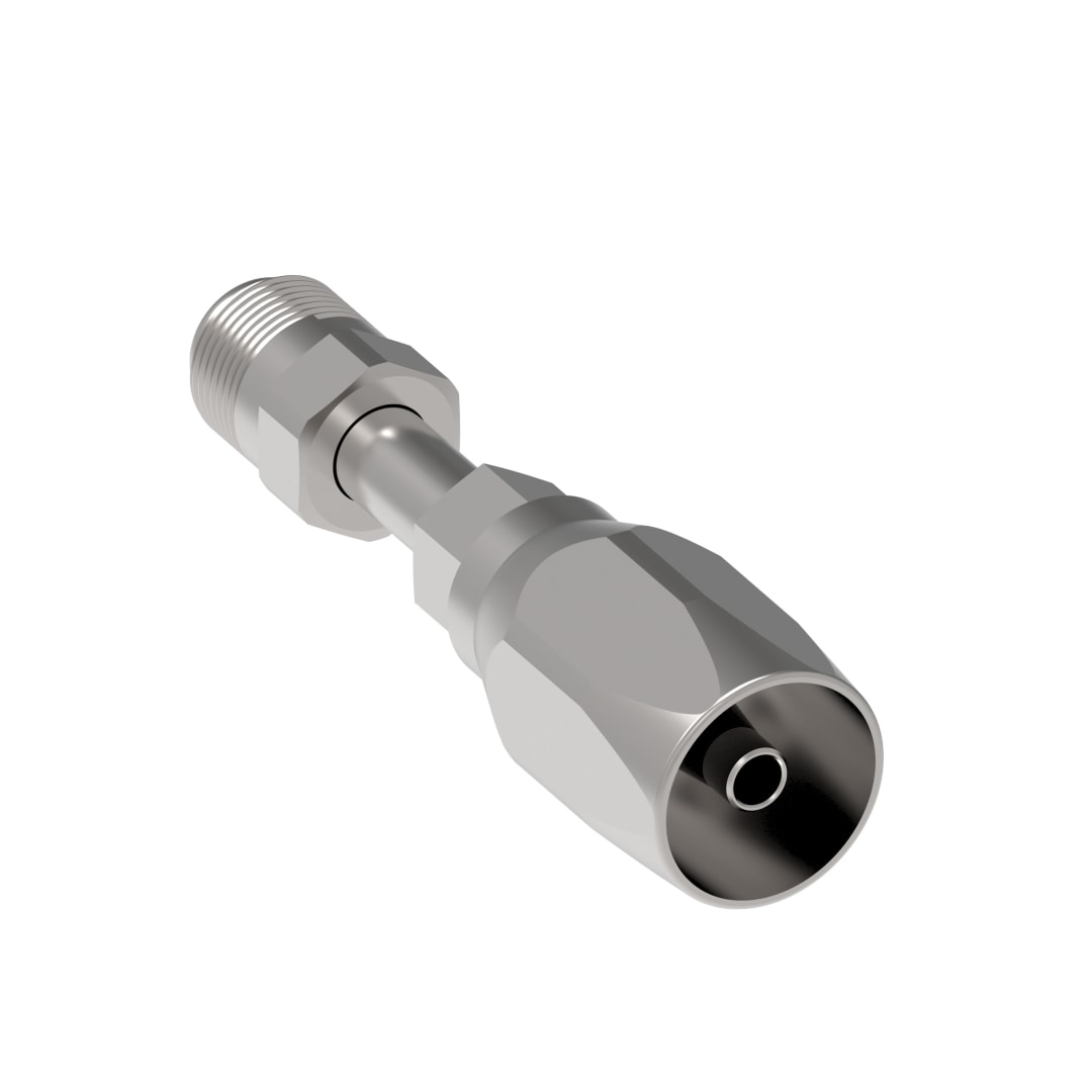 Aeroquip 3/8 Male Inv Flare X 3/8 Hose, R5