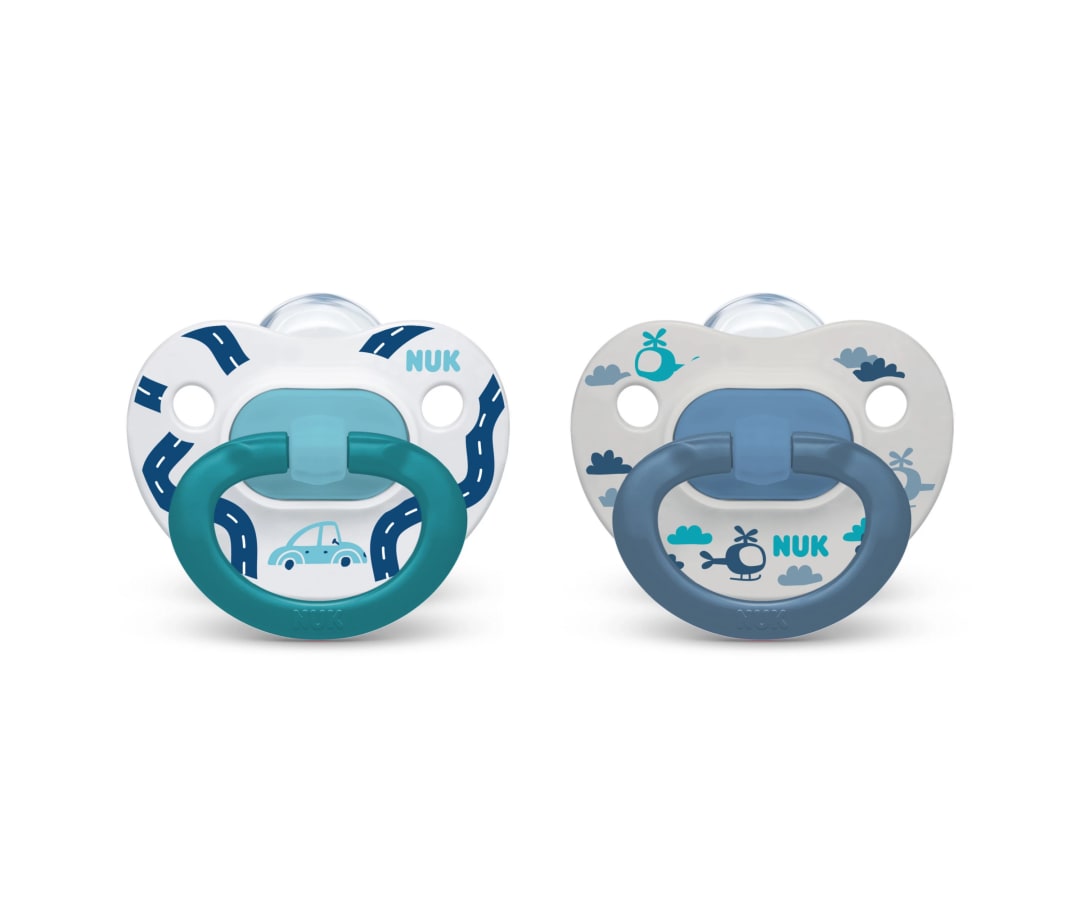 NUK PACI 69743 FASH SZ3 2PK B 1/12 EF.C