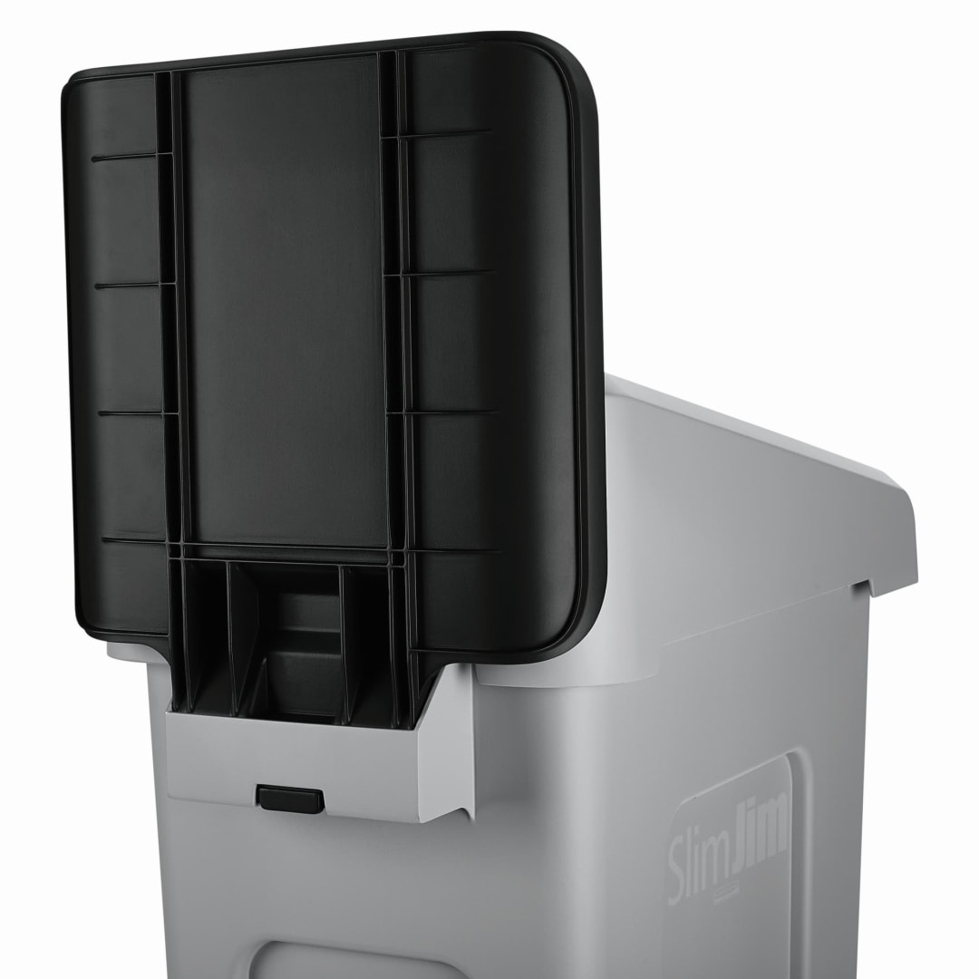 Slim Jim® Recycling Station Black Billboard