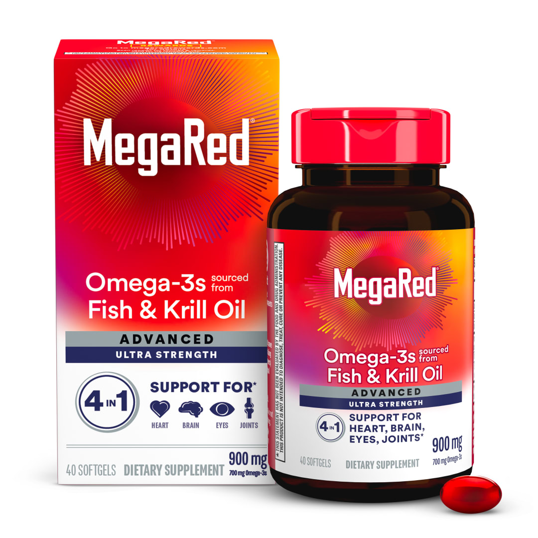 MEGARED® Advanced 4in1 2x Concentrated Omega - 900mg 12/40 ct.