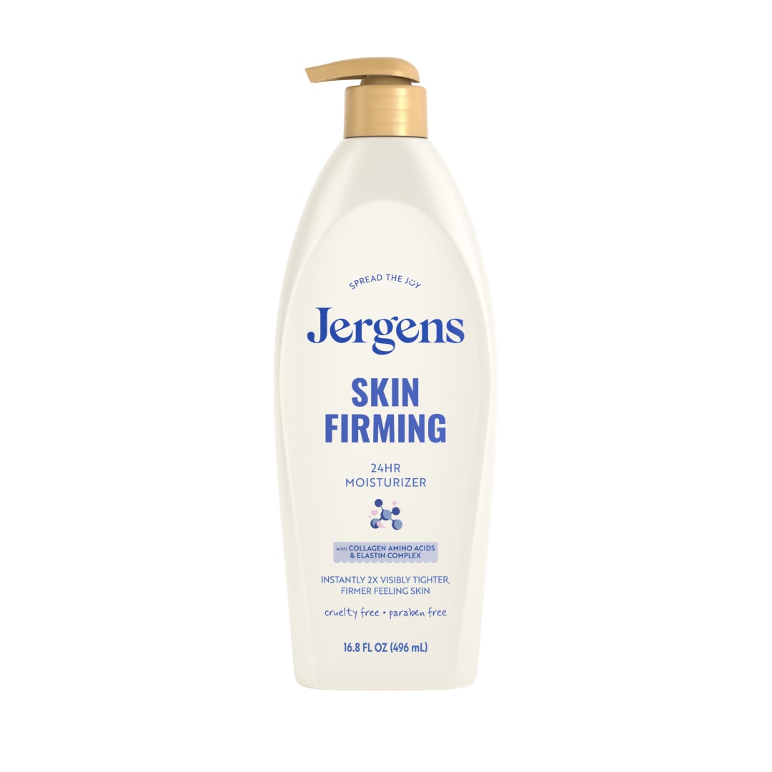 Jergens Skin Firming Body Lotion with Collagen & Elastin, 16.8 fl oz