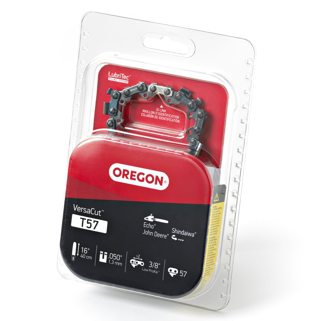 Oregon T57 VersaCut Saw Chain for 16 in. Bar - 57 Drive Links - fits Cub Cadet, Echo, John Deere, Shindaiwa and more