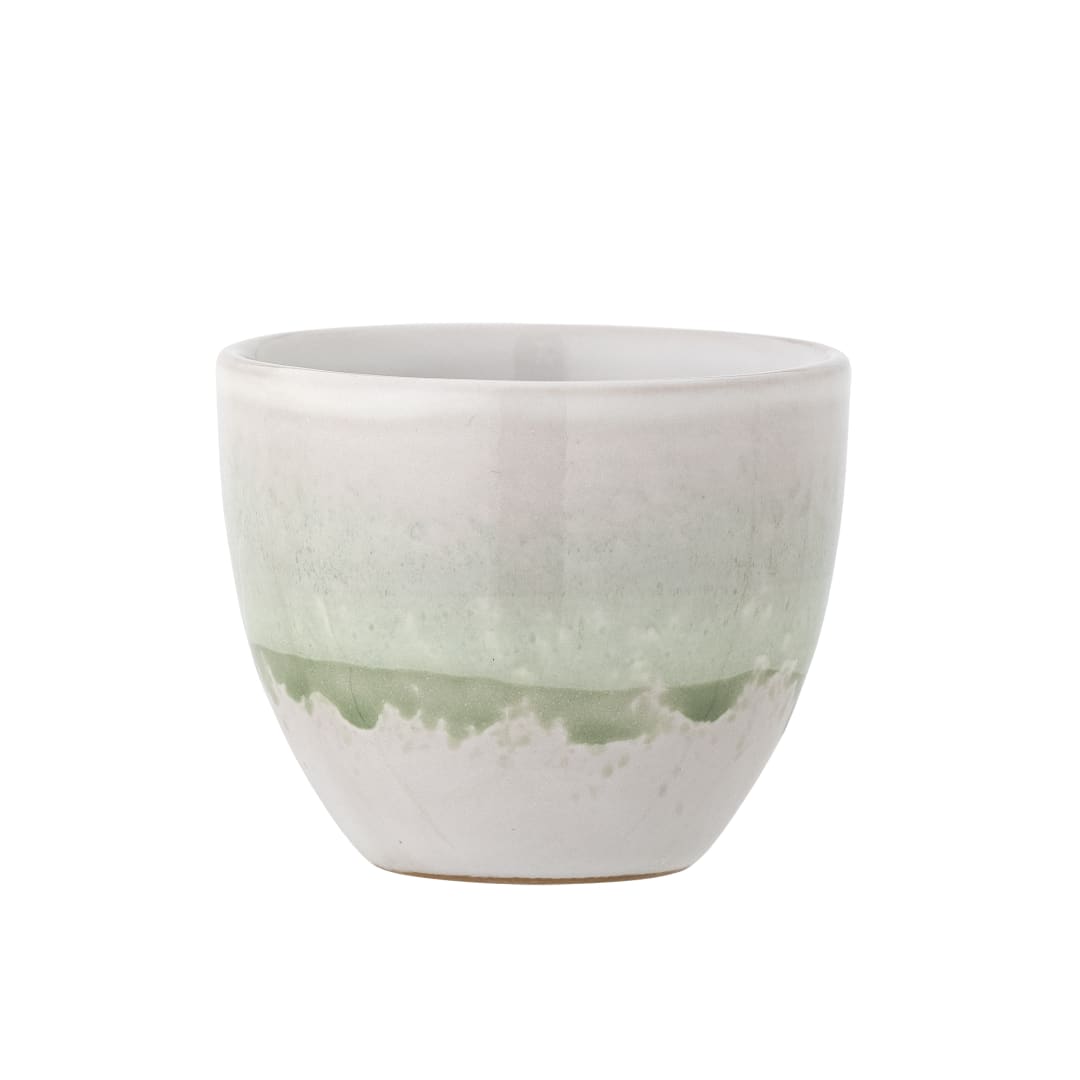 82072057 - Paula Cup, Green, Stoneware STOCK: 300