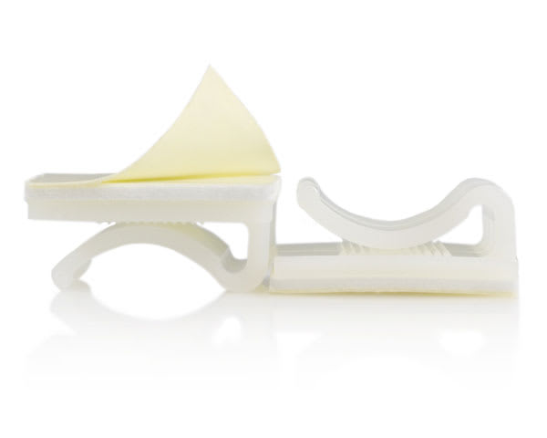 100 Pk Flat Cable Clamps in blister pack
