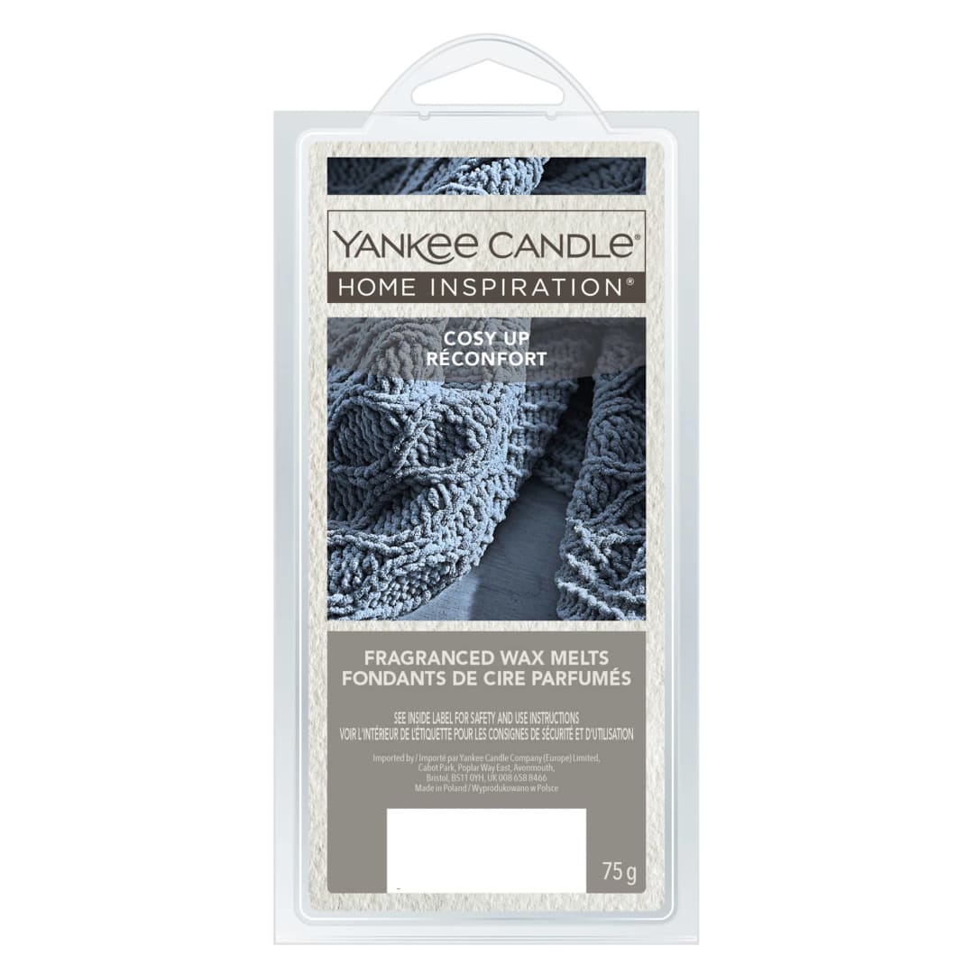 Yankee Candle® Home Inspiration Scented Wax Melts | Cosy Up Wax Melts | Up to 4 Hours of Fragrance | 6 Count