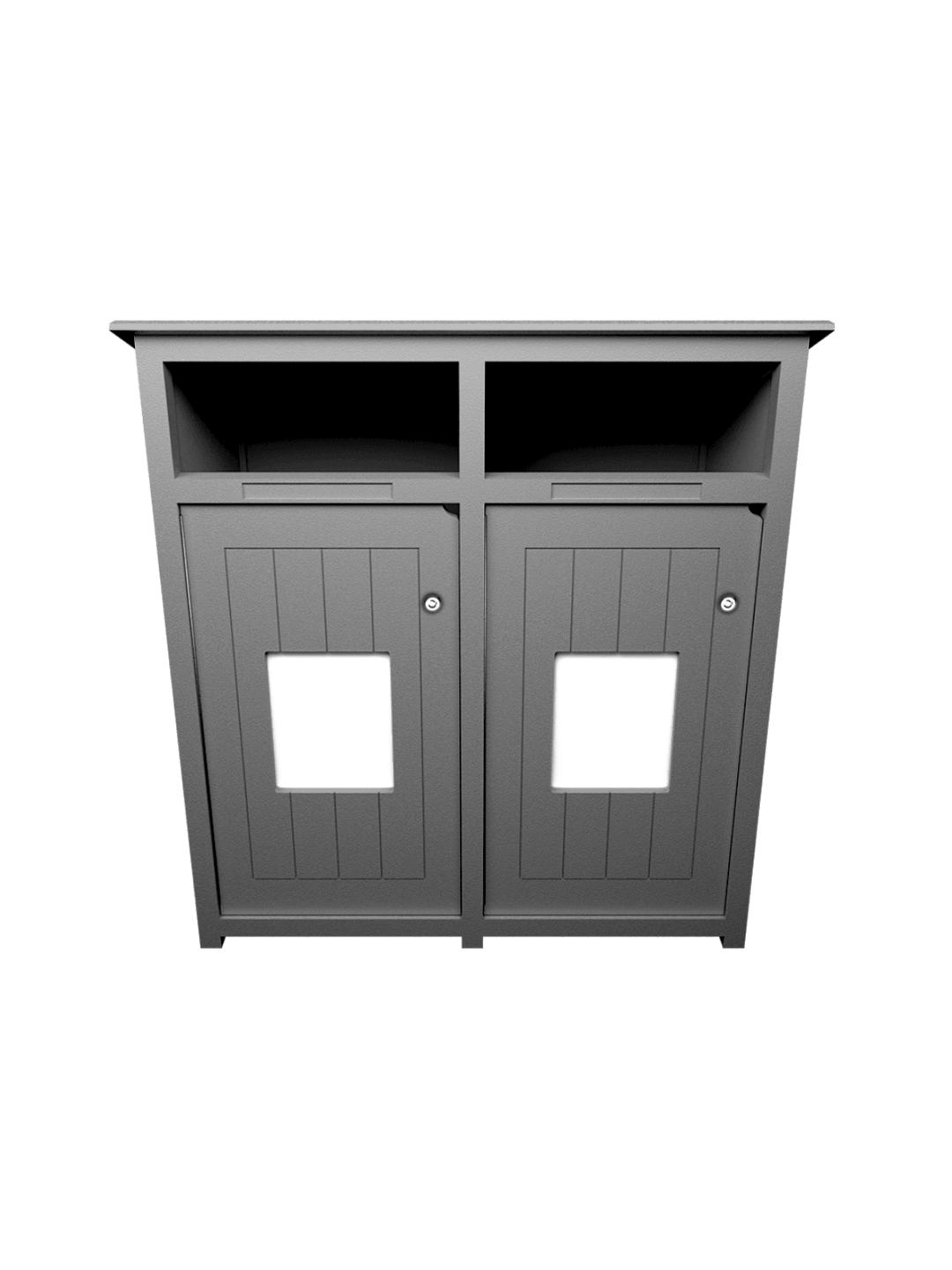  AURA - Double - Unit - Full - Grey