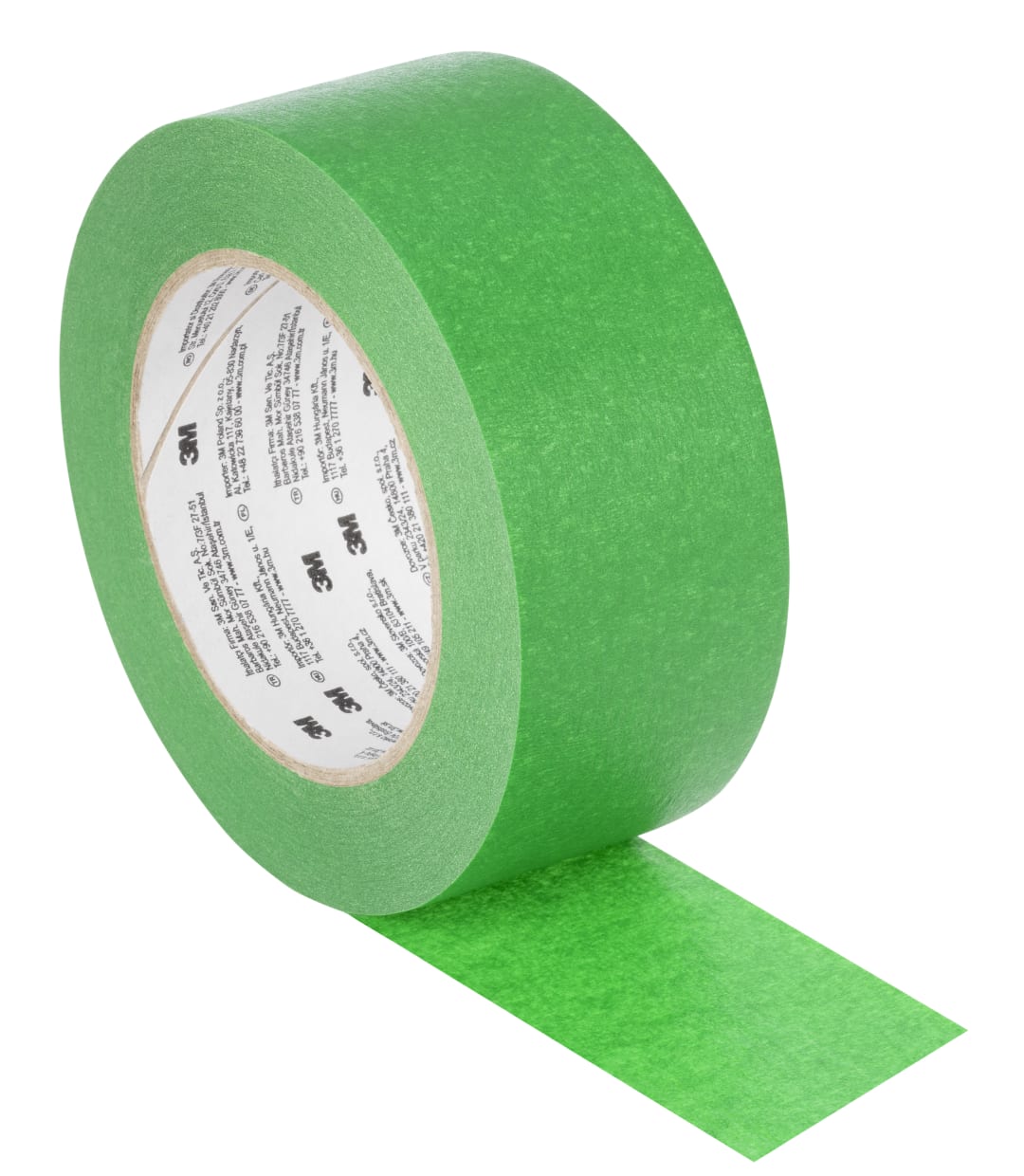 3M™ UV Dirençli Maskeleme Bandı 2814, Yeşil, 48 mm x 50 m, 0.12 mm