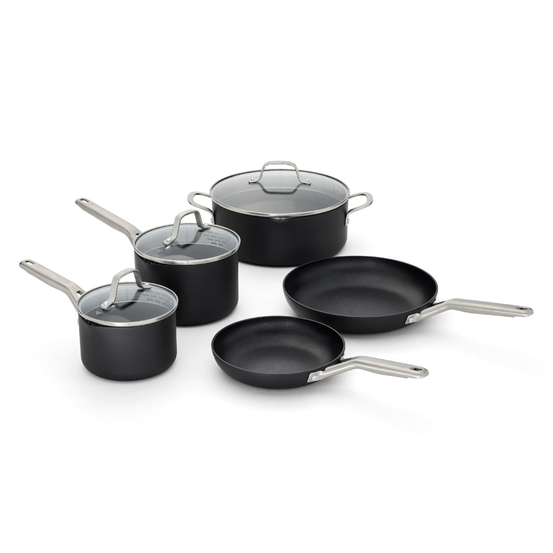 Calphalon® Hard-Anodized Nonstick 8-Piece Cookware Set