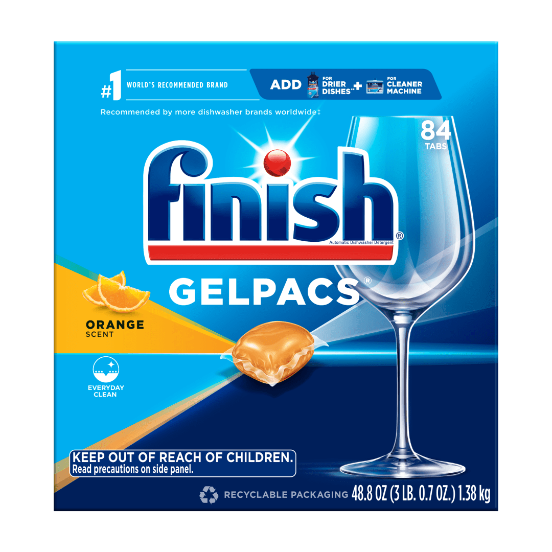 FINISH® GELPACS® - Orange 2/84 ct.